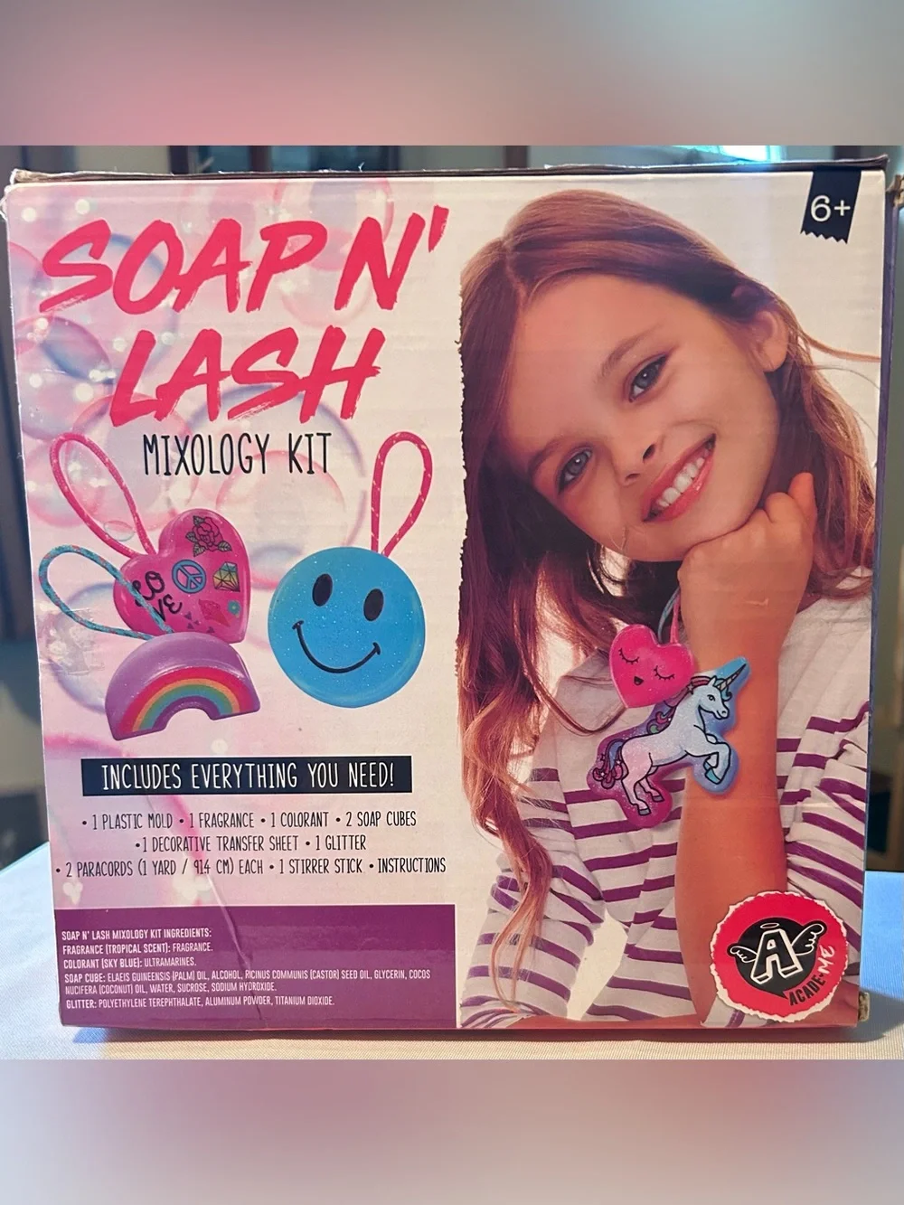 Soap N' Lash Mixology Kit - Kids Soap Craft Set